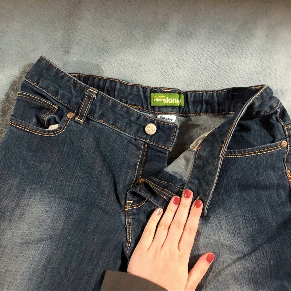 old navy super skinny jeans
